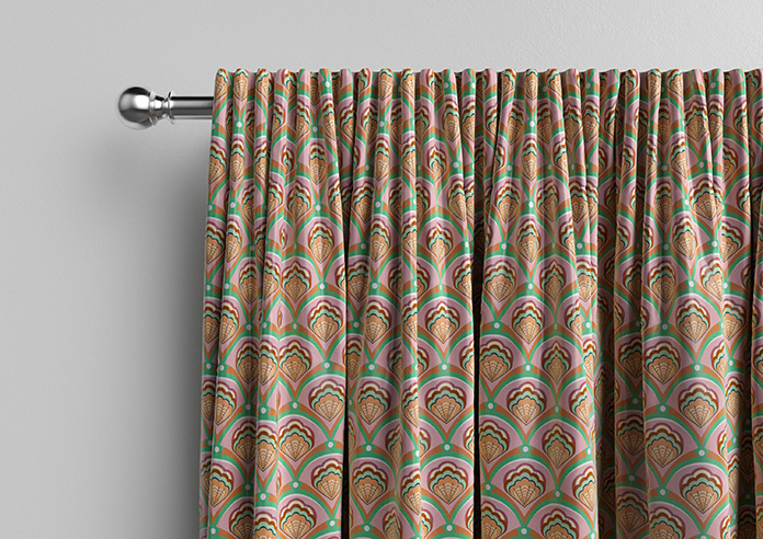 Deco Sea Shells, Strawberry - Made To Measure Curtains - Image 10